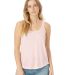 Alternative Apparel AA5054 Backstage 50/50 Tank VINT FADED PINK front view