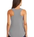 DM138L District Made Ladies Perfect Tri-Blend Race Grey Frost back view