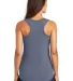 DM138L District Made Ladies Perfect Tri-Blend Race Navy Frost back view