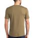 DM130 District Made Mens Perfect Tri-Blend Crew Te in Coytebrnhr back view