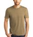 DM130 District Made Mens Perfect Tri-Blend Crew Te in Coytebrnhr front view