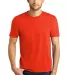 DM130 District Made Mens Perfect Tri-Blend Crew Te in Dporhthr front view
