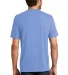 DM130 District Made Mens Perfect Tri-Blend Crew Te in Maritime frost back view