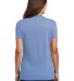 DM130L District Made Ladies Perfect Tri-Blend Crew in Maritime frost back view