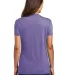 DM130L District Made Ladies Perfect Tri-Blend Crew in Purple frost back view