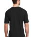 DM108 District Made Mens Perfect Blend Crew Tee Black back view
