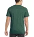 District  DT1400 Young Mens Gravel 50/50 Notch Cre Green Gravel back view