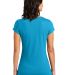 DT6001 Juniors Very Important Tee Lt Turquoise back view