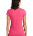 DT6001 Juniors Very Important Tee Neon Pink back view