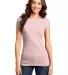 DT6001 Juniors Very Important Tee Dusty Lavender front view