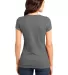 DT6001 Juniors Very Important Tee Grey back view