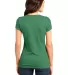 DT6001 Juniors Very Important Tee Hthrd Kelly Gn back view