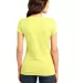 DT6001 Juniors Very Important Tee Lemon Yellow back view