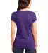 DT6001 Juniors Very Important Tee Purple back view