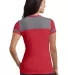 DT264 District Juniors Varsity V-Neck Tee New Red/He Nck back view