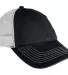 DT607 District Mesh Back Cap Black/White front view