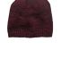 DT620 District Spaced-Dyed Beanie  Maroon/Black front view