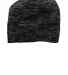 DT620 District Spaced-Dyed Beanie  Black/Charcoal front view