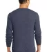DM315 District Made Mens Cardigan Sweater Navy back view