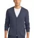DM315 District Made Mens Cardigan Sweater Navy front view