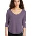 Alternative Apparel AA5062 The Curveball Vintage 5 in Vintage iris front view