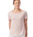Alternative Apparel AA5064 Women's Backstage 50/50 VNT FADED PINK front view