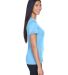  UltraClub 8620L Ladies' Cool & Dry Basic Performa in Columbia blue side view