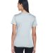  UltraClub 8620L Ladies' Cool & Dry Basic Performa in Grey back view