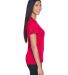  UltraClub 8620L Ladies' Cool & Dry Basic Performa in Red side view
