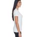  UltraClub 8620L Ladies' Cool & Dry Basic Performa in White side view