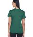  UltraClub 8620L Ladies' Cool & Dry Basic Performa FOREST GREEN back view