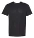 Gildan G470 Adult Tech T-Shirt BLACK front view