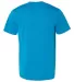 Gildan G470 Adult Tech T-Shirt MARBLED SAPPHIRE back view