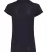 Gildan G47V Ladies Tech V-Neck T-shirt BLACK back view