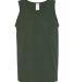 Gildan 5200 Heavy Cotton Tank Top FOREST GREEN front view