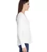 American Apparel RSA6304 Ultra Wash Long-Sleeve T- White side view