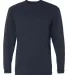 Badger Badger 4804 B-Tech Cotton-Feel T-Shirt Navy front view
