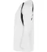 Badger 4154 B-Dry Core Hook Performance T-Shirt White/ Black side view