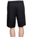N5338 A4 Drop Ship Men's 9 Inseam Pocketed Perform BLACK back view