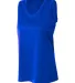 NW2360 A4 Drop Ship Ladies' Athletic Tank Top ROYAL front view
