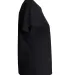 NW3254 A4 Drop Ship Ladies' Short Sleeve V-Neck Bi BLACK side view