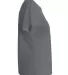 NW3254 A4 Drop Ship Ladies' Short Sleeve V-Neck Bi GRAPHITE side view