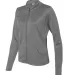 Independent Trading Co. EXP60PAZ Womens Poly Track Gunmetal Heather side view