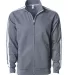 Independent Trading Co. EXP70PTZ Unisex Poly-Tech  Gunmetal Heather front view