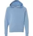 Independent Trading Co. PRM15YSB Youth Raglan Hood Pacific front view