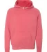 Independent Trading Co. PRM15YSB Youth Raglan Hood Pomegranate front view