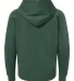 Independent Trading Co. PRM15YSB Youth Raglan Hood Moss back view
