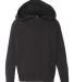 Independent Trading Co. PRM10TSB Toddler Hoodie Black front view