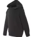 Independent Trading Co. PRM10TSB Toddler Hoodie Black side view