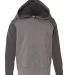 Independent Trading Co. PRM10TSB Toddler Hoodie Nickel/ Carbon front view